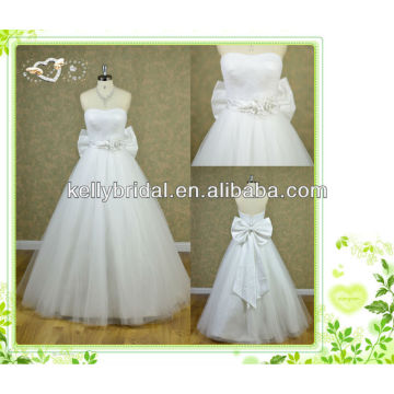 2014 New Desige kelly Faça um vestido de casamento exclusivo da princesa A-line Made in ChinaKB13216